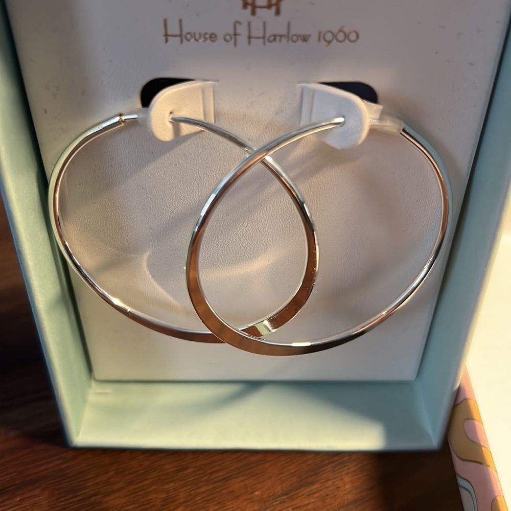 House of Harlow 1960 Silver Tone New with Box - Picture 2 of 5